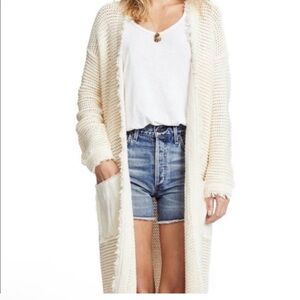 Free People Long Cardigan